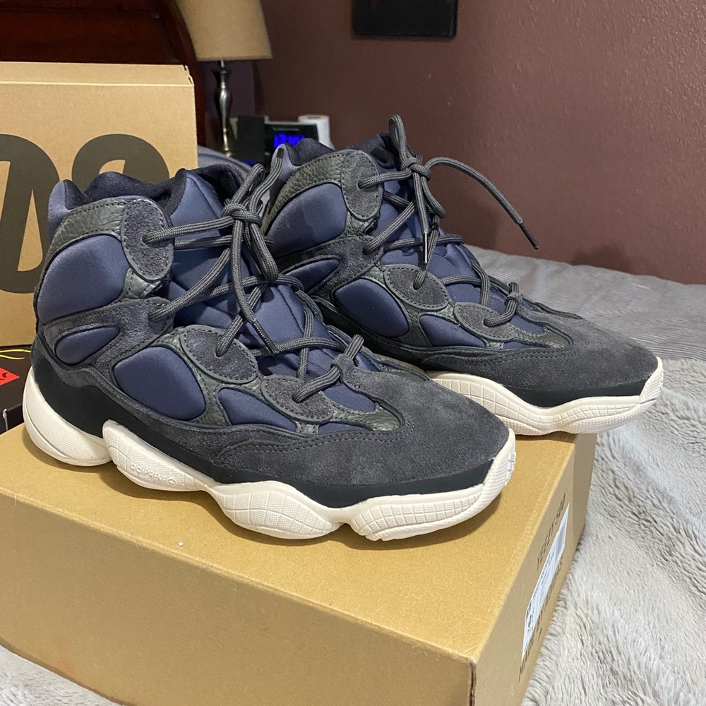 Adidas Yeezy 500 High; Slate